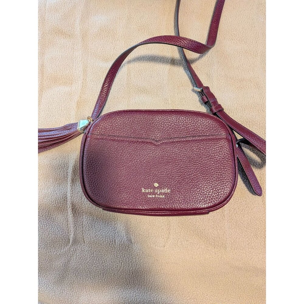 Kate Spade Courtney bag in Oxblood red